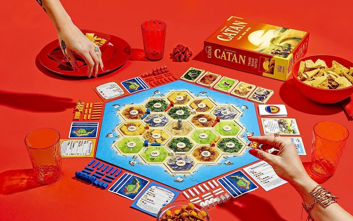 Настольная игра Catan Studio Catan: Trade Build Settle – заказать из-за  границы с доставкой в «CDEK.Shopping»