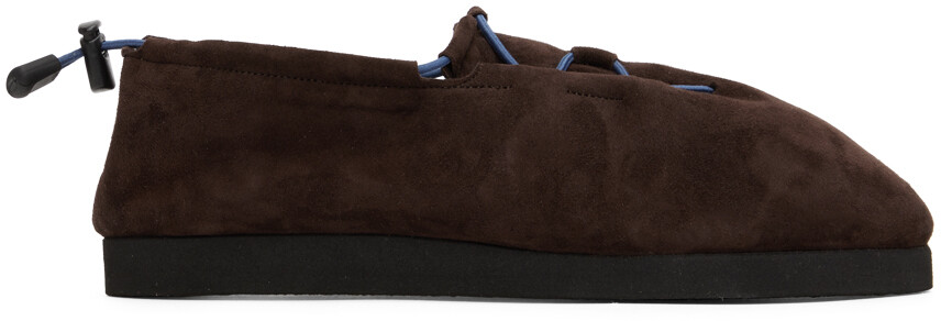 

Коричневые вельветовые кроссовки Foot The Coacher Edition AURALEE