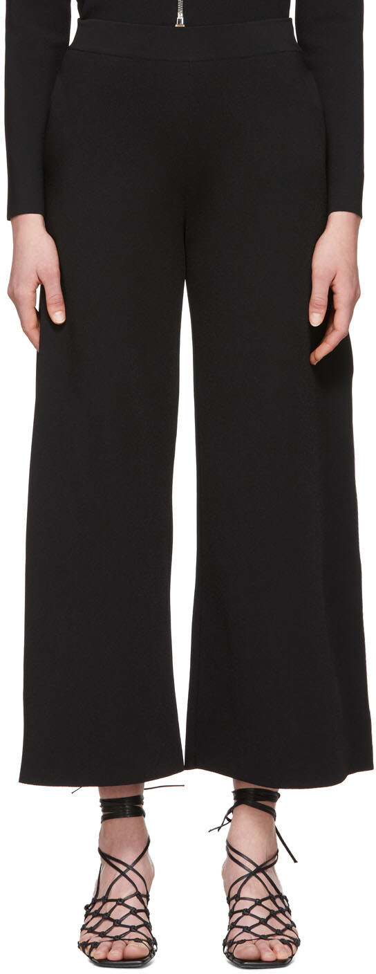 

Черные брюки плотной вязки Stella McCartney, Черный