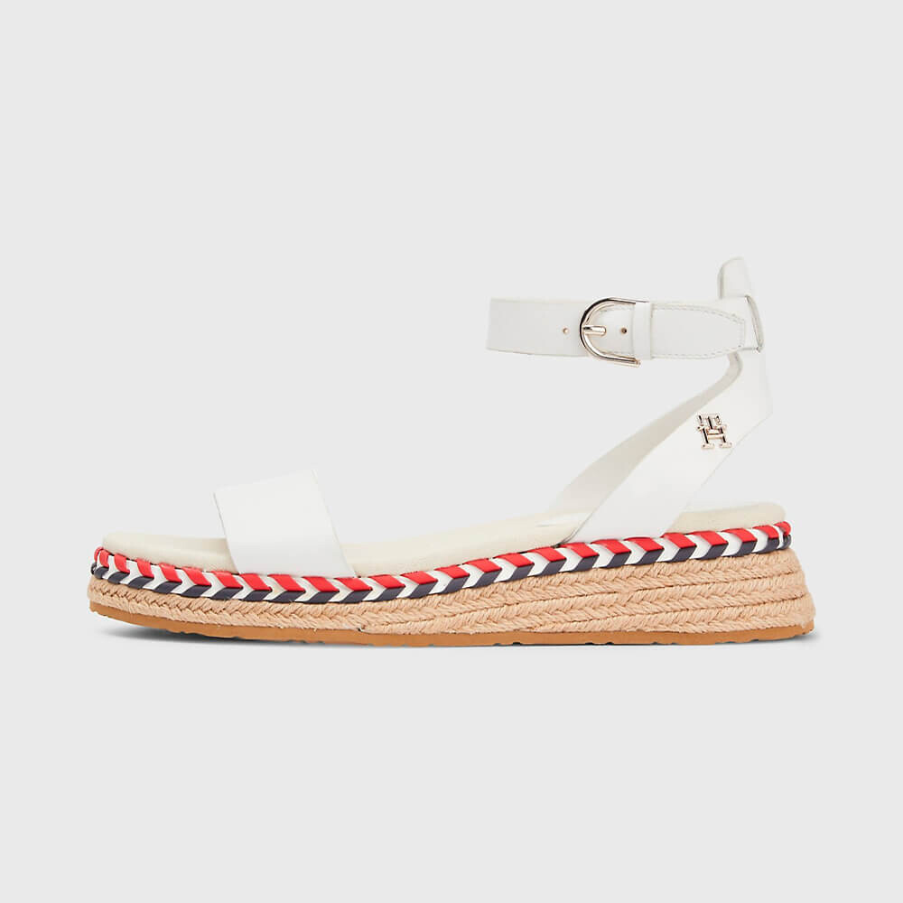 

Сандалии Tommy Hilfiger Ankle Strap Wedge, белый