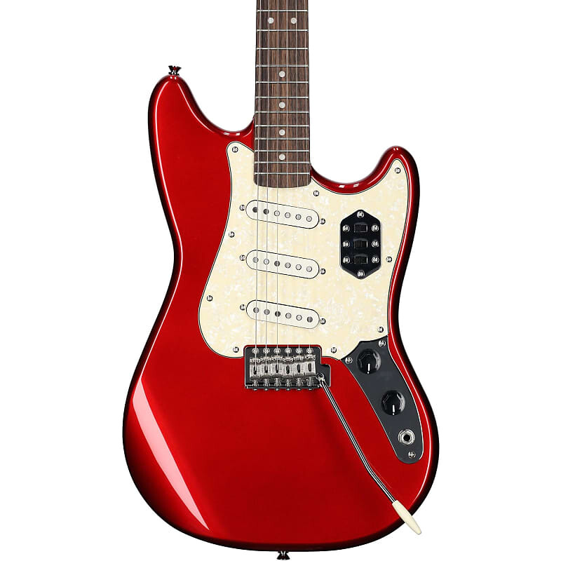 

Электрогитара Squier Paranormal Cyclone, Candy Apple Red Squier Paranormal Cyclone Electric Guitar, Candy Apple Red