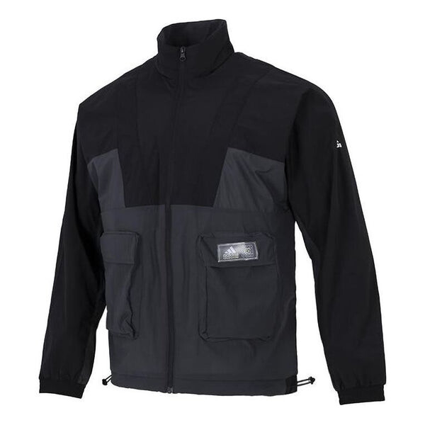 

Куртка Adidas Colorblock Logo Big Pocket Autumn Black, Черный