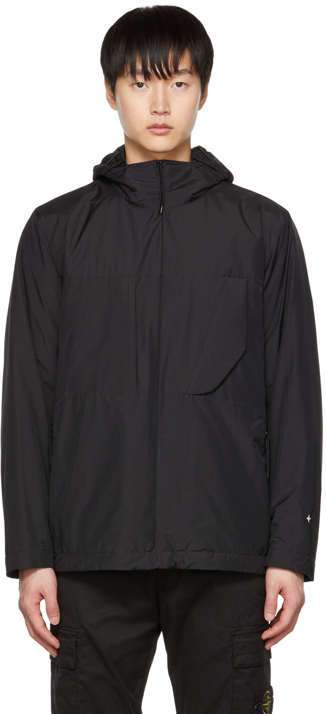 

Черная куртка Стеллина Stone Island, Черный
