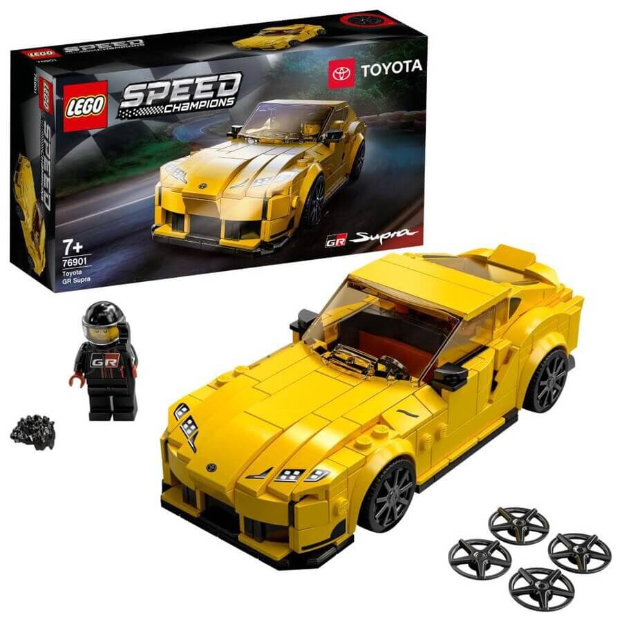 Конструктор LEGO Гоночный автомобиль Toyota GR Supra, 299 деталей