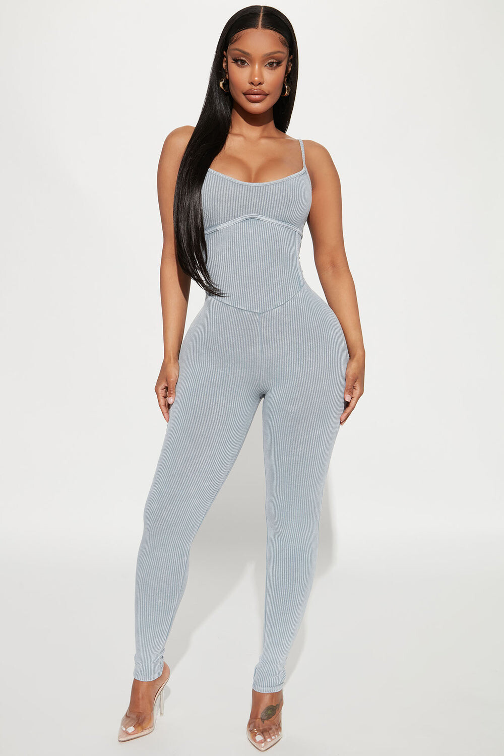 

Комбинезон Fashion Nova AJ2889, серый