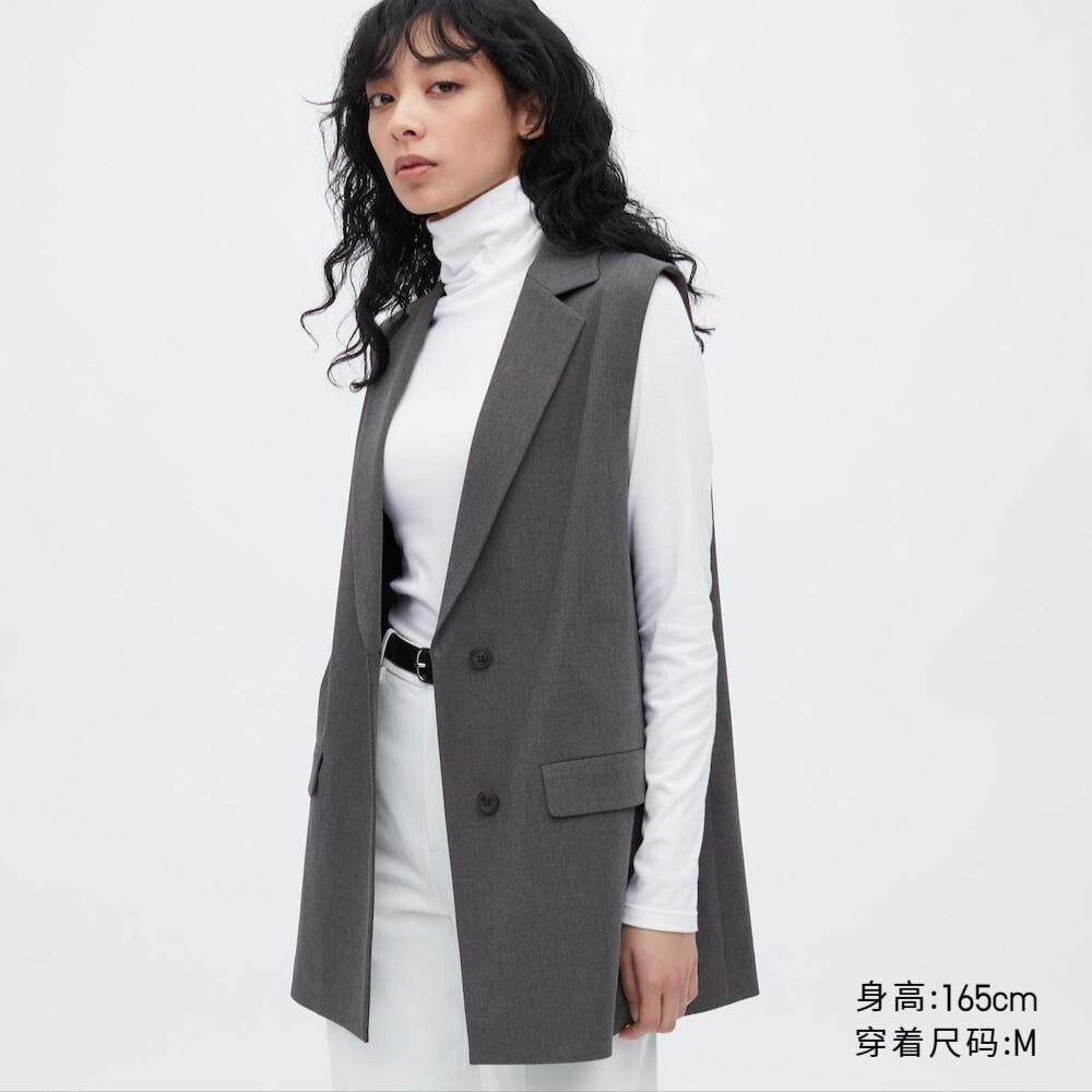 

Жилет Uniqlo, серый