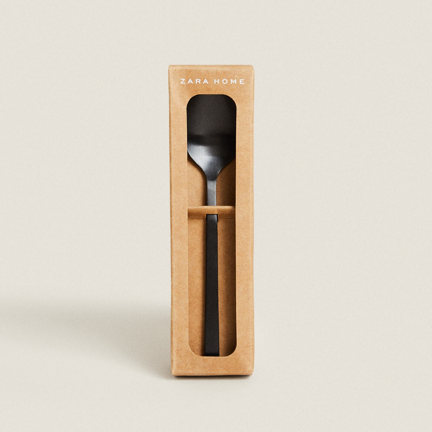 

Набор десертных ложек Zara Home Matte Black Dessert, 4 предмета, черный