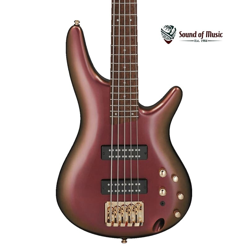 

Ibanez SR305EDX 5-струнная электрическая бас-гитара - хамелеон из розового золота SR305EDXRGC