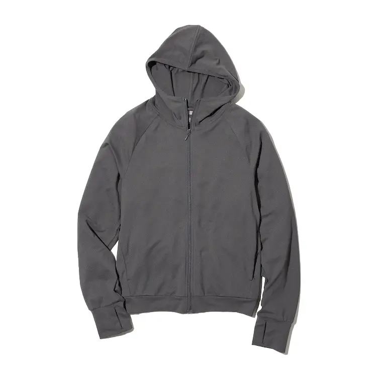 

Толстовка Uniqlo AIRism UV Cut, серый