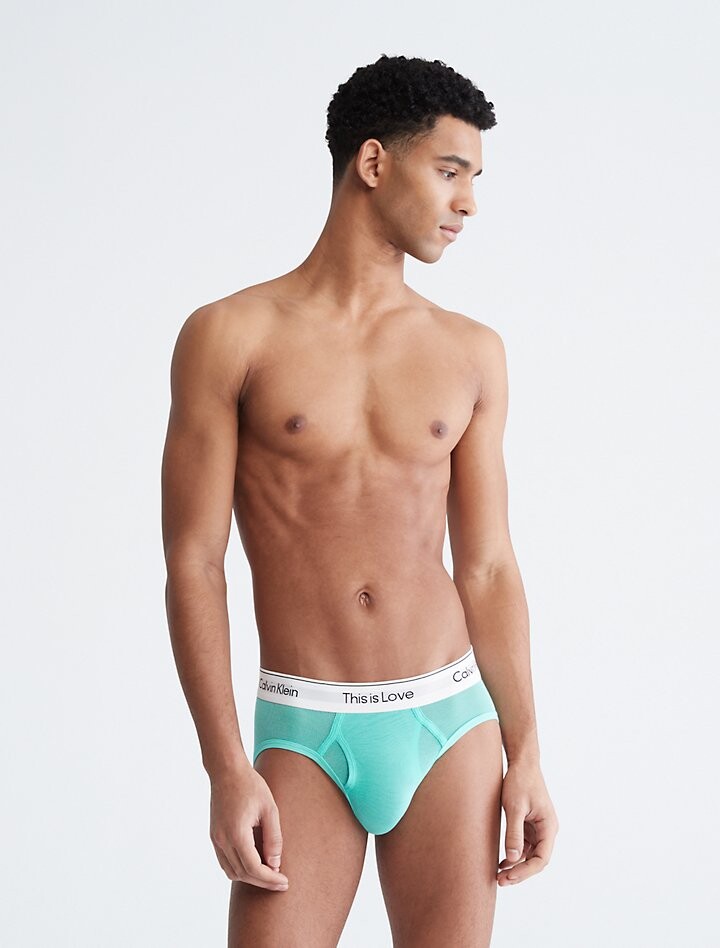 

Сетчатые трусы Pride This Is Love Calvin Klein, зеленый