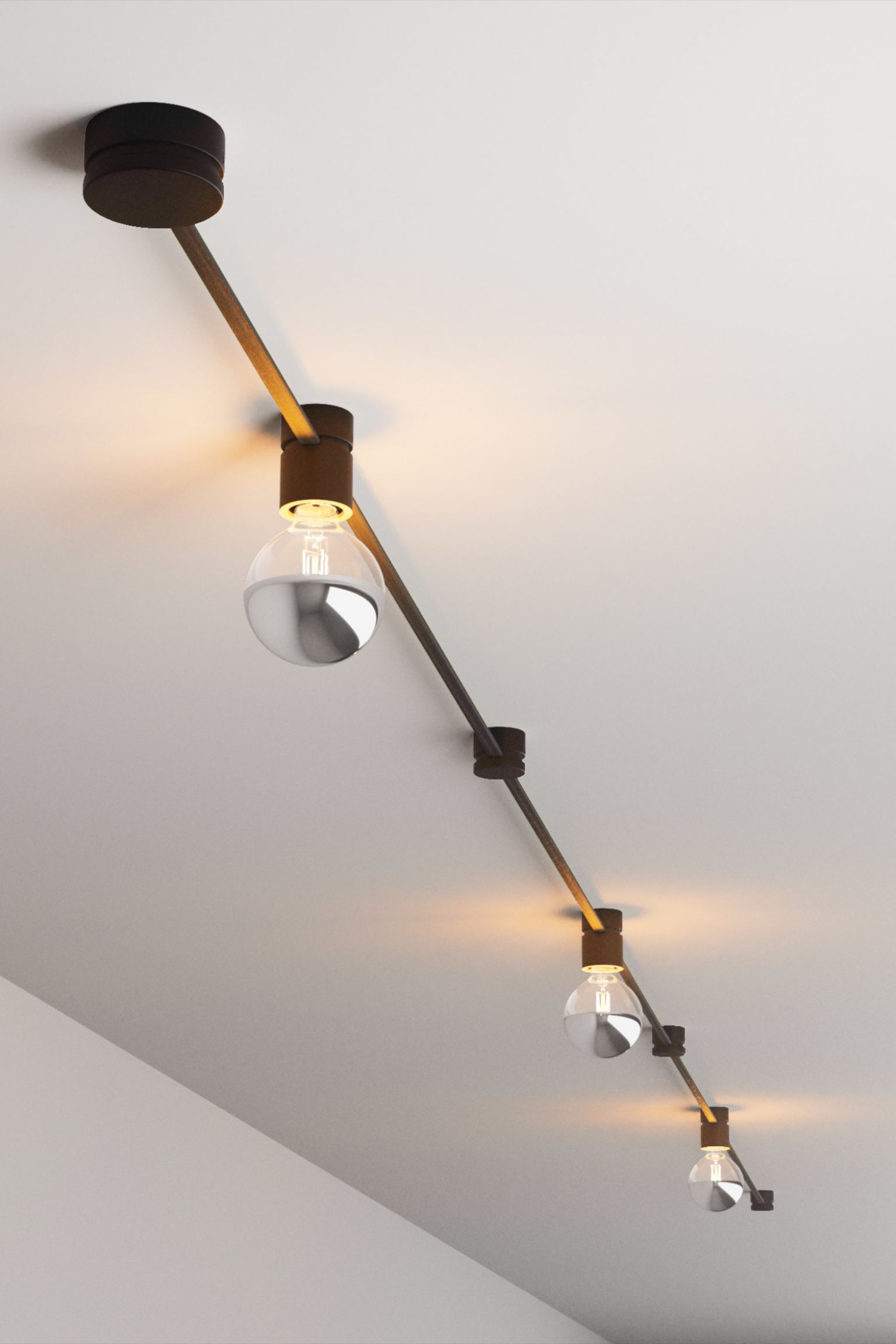 Светильник Creative Cables Personalized, черный настенный потолочный светильник kanlux plafmin o 25690