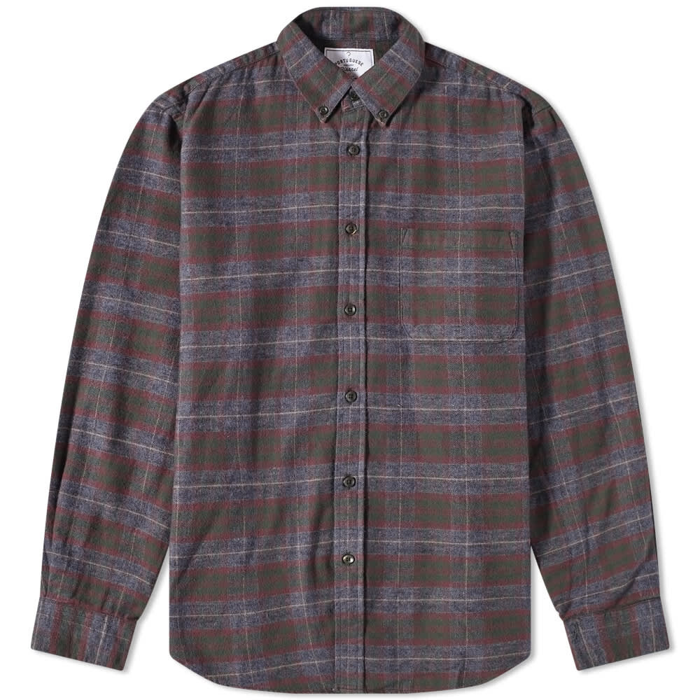

Рубашка Portuguese Flannel Land Button Down Check Shirt