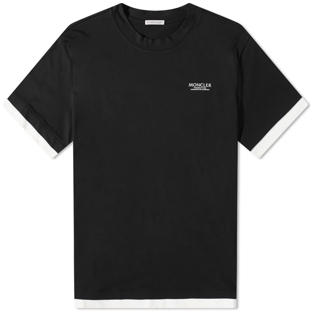 

Футболка Moncler Chest Logo Tee, Черный