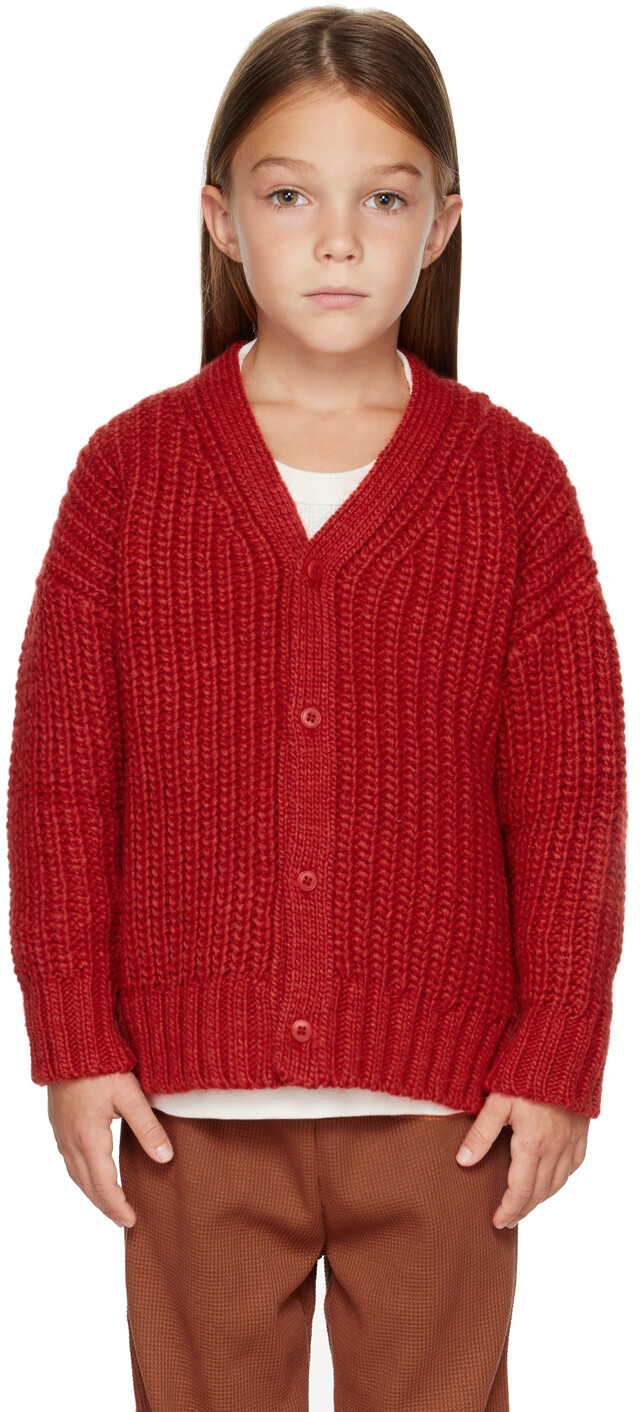 

Детский красный кардиган Liso TINYCOTTONS