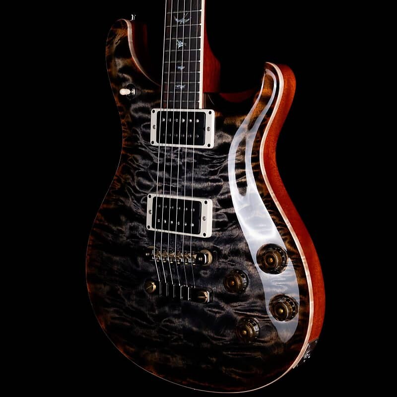 

PRS Wood Library McCarty 594 Quilt 10 Top Cocobolo Board Жженый кленовый лист Wood Library McCarty 594 Quilt 10 Top Cocobolo Board Burnt Maple Leaf