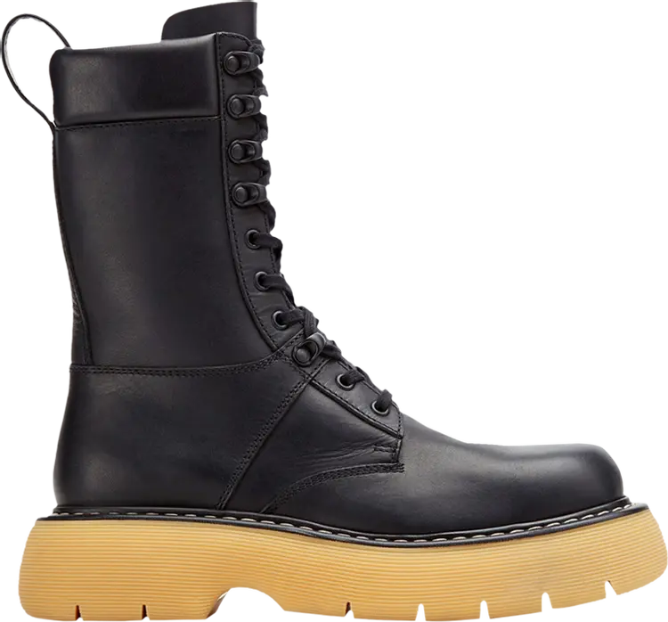 

Ботинки Bottega Veneta Wmns Swell Boot Black Natural Rubber, черный