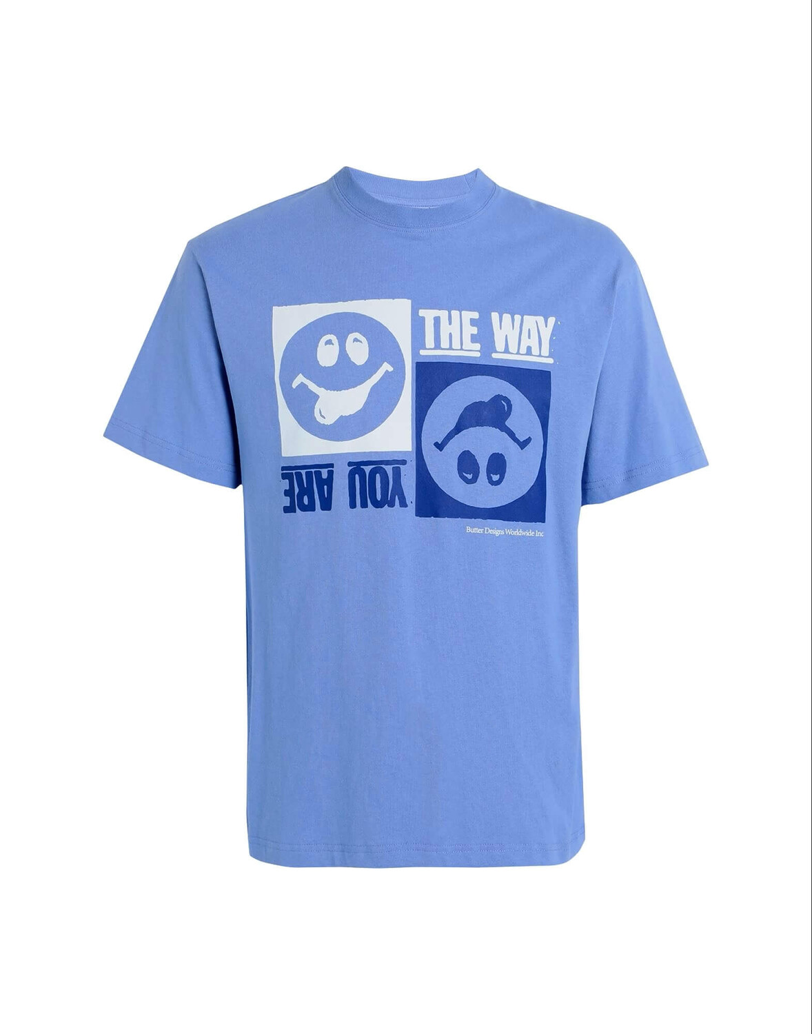 

Футболка Butter Goods The Way You Are Tee, лиловый