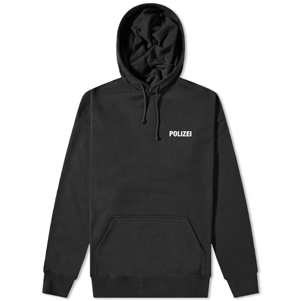 

Толстовка VETEMENTS Polizei Popover Hoody