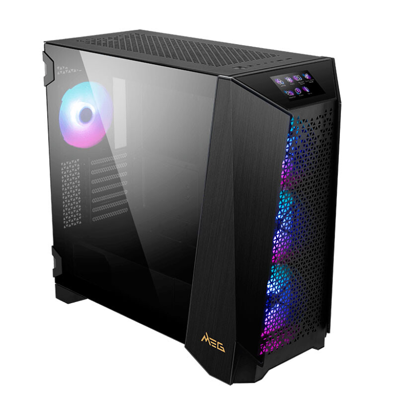 

Корпус MSI MPG PROSPECT 700R PLUS, Mid Tower, черный