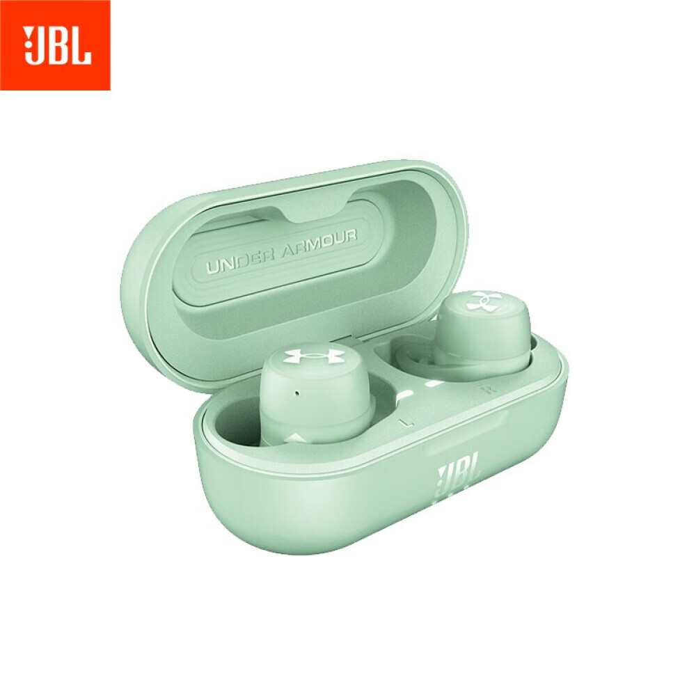 

Беспроводные наушники JBL UA Streak Cyan водонепроницаемые, зеленый