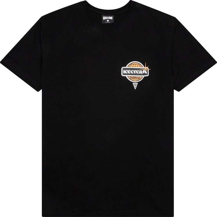 

Футболка Icecream Worldwide Short-Sleeve Tee 'Black', черный