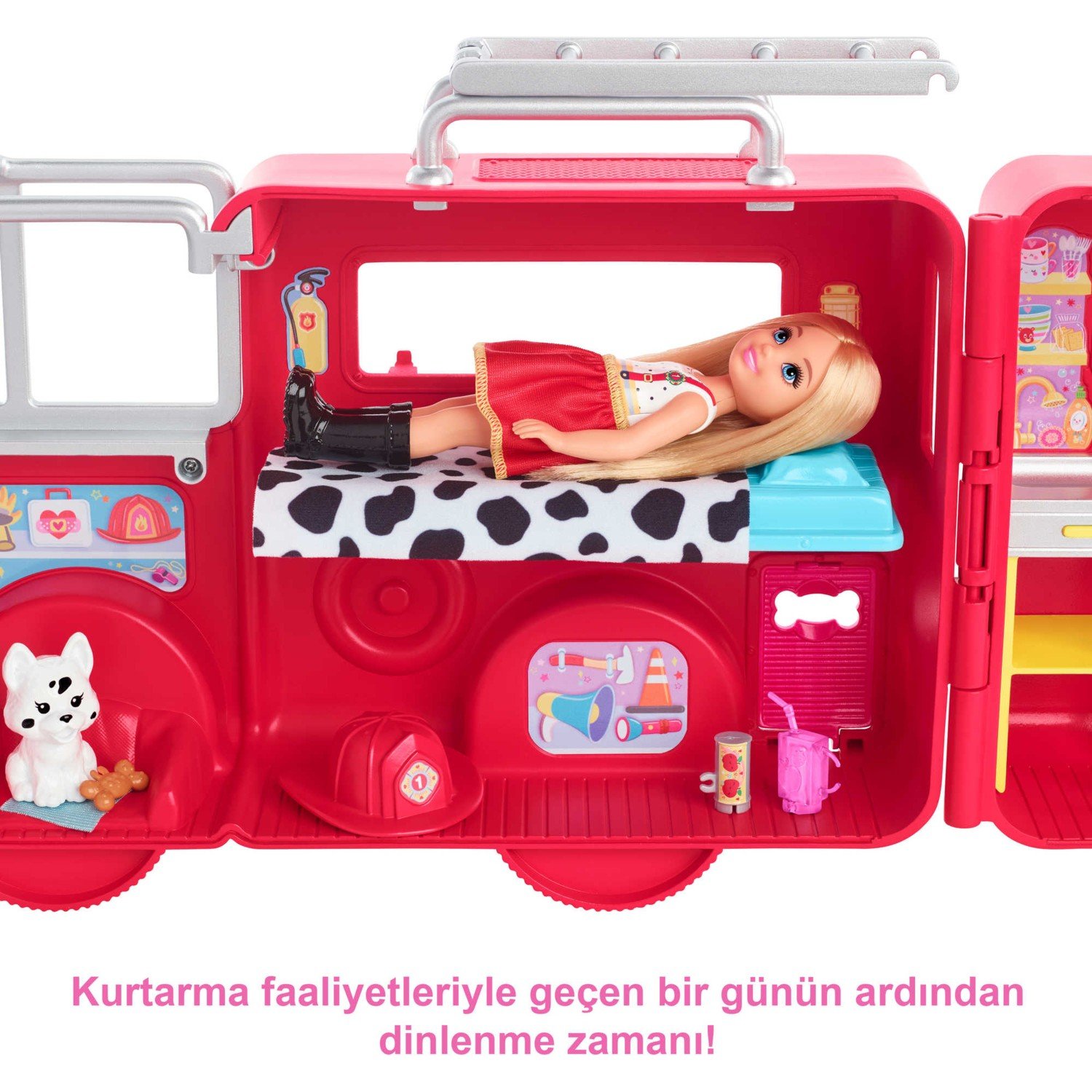 Игровой набор Barbie Chelsea Fire Truck HCK73