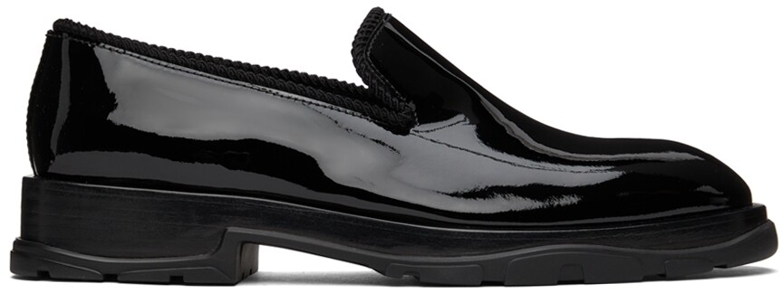 

Черные кожаные лоферы Alexander McQueen