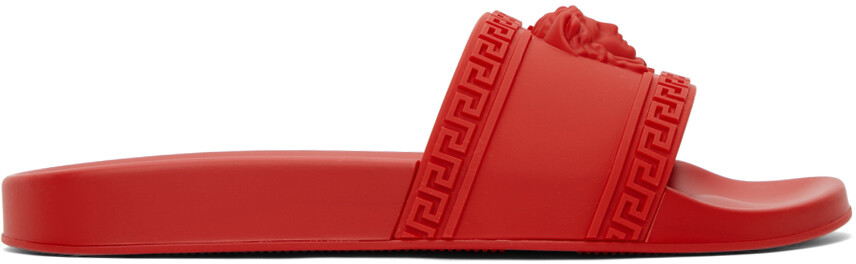 

Шлепанцы Red Palazzo для бассейна Versace