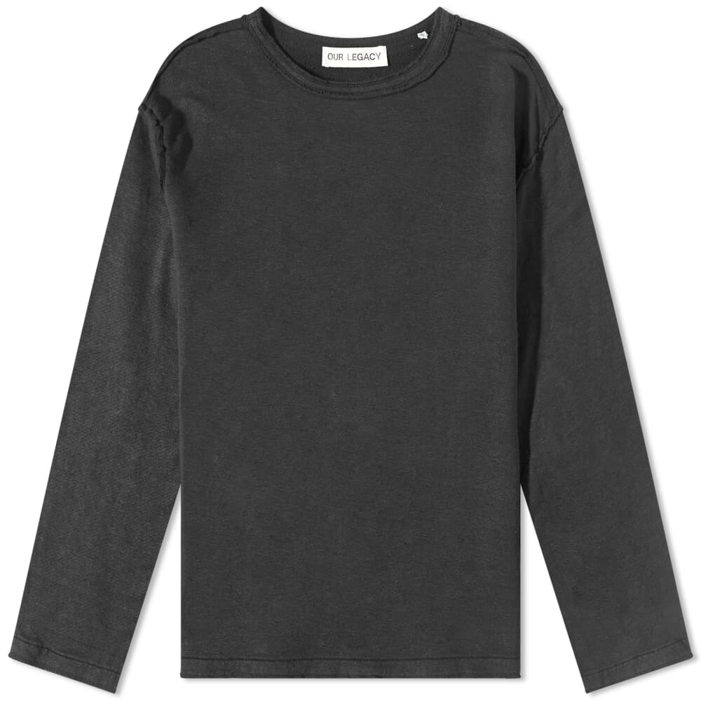 

Толстовка Our Legacy Inverted Crew Sweat, Серый