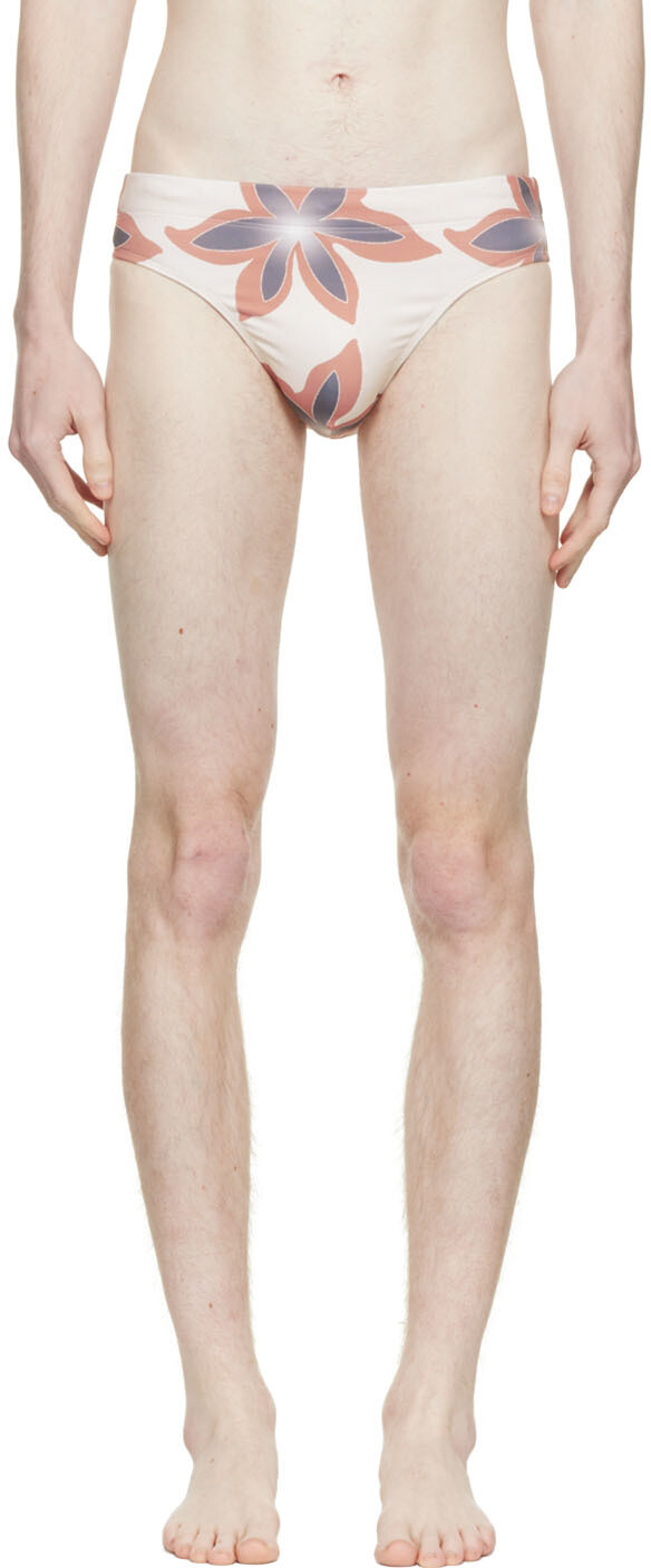 

Эксклюзивные белые плавки SSENSE Chopova Lowena