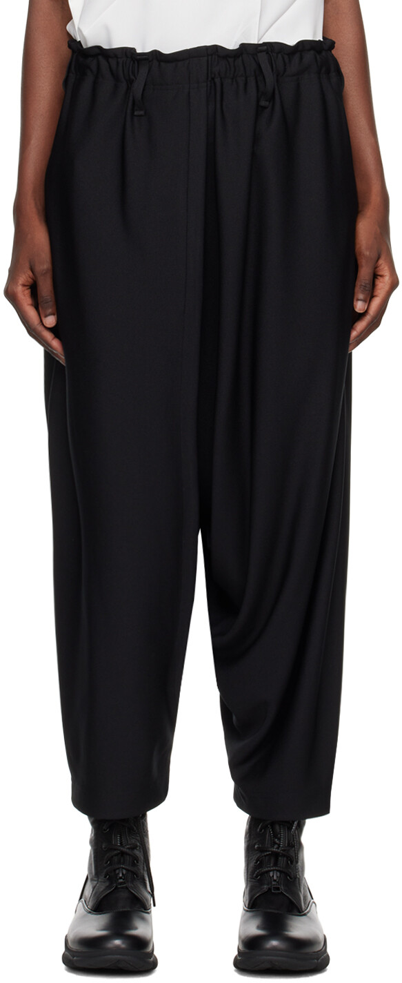 

Черные базовые брюки 132 5. ISSEY MIYAKE, Черный