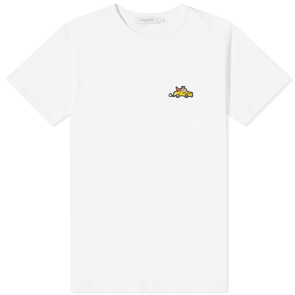 

Футболка Maison Kitsune by Olympia Le-TanTaxi Patch Classic Tee