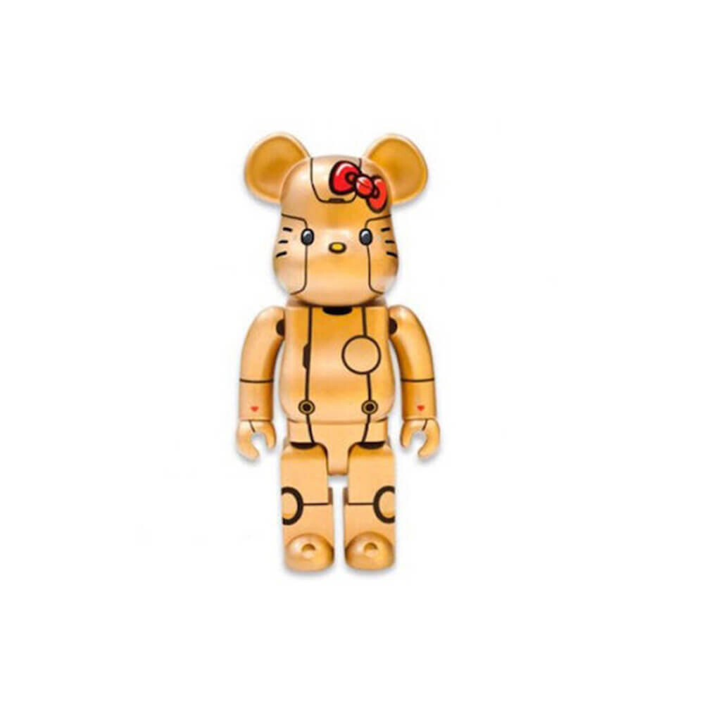 

Фигурка Bearbrick Robot Hello Kitty 1000%, золотой