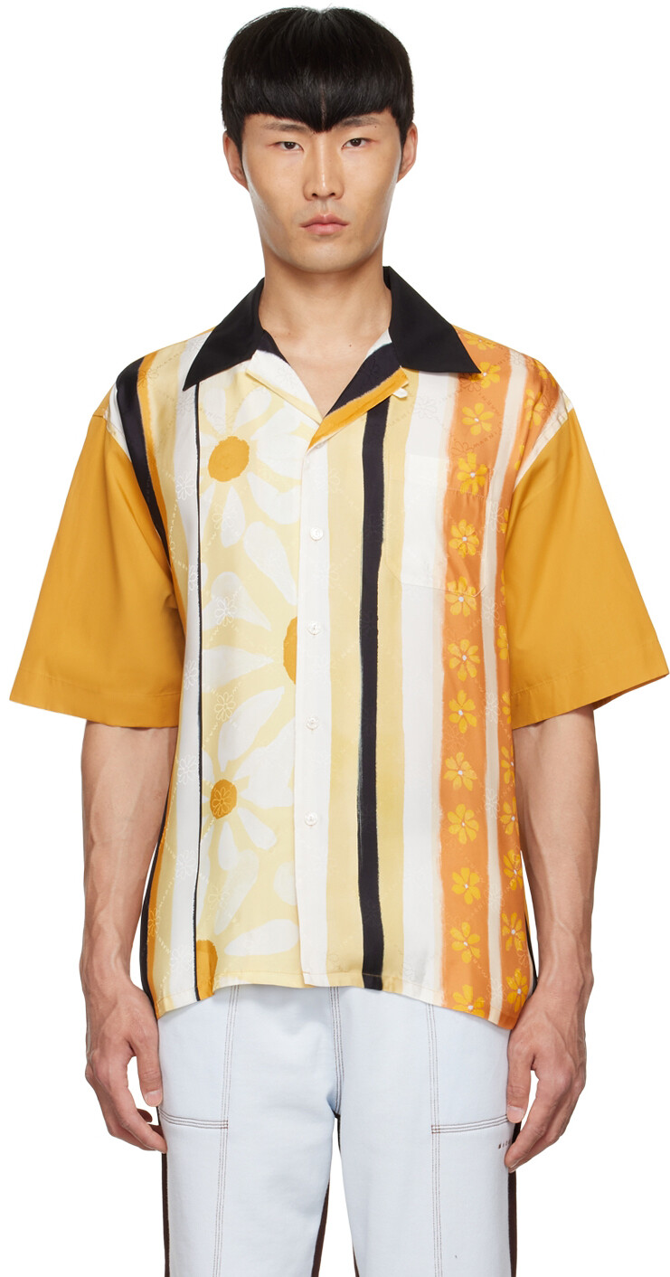 

Желтая рубашка из вискозы Marni