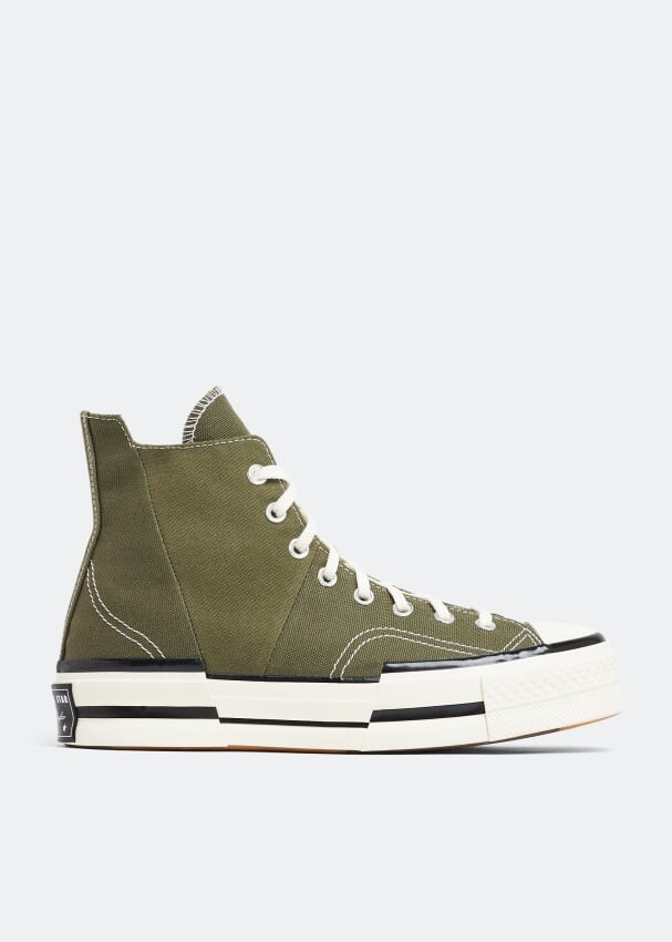 

Кроссовки CONVERSE Chuck 70 Plus high top sneakers, зеленый