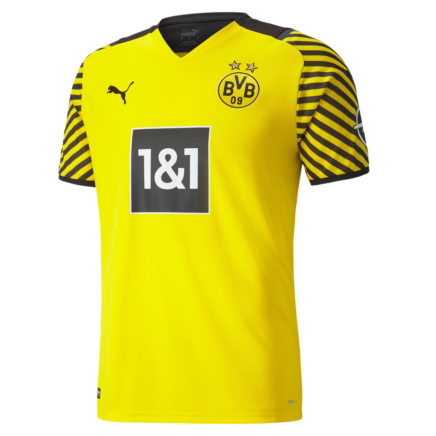 

Джерси с коротким рукавом BVB Home Jersey 2021/2022 Junior PUMA, желтый черный