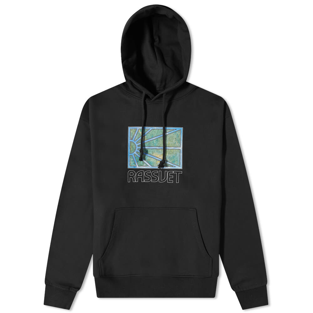 

Толстовка PACCBET Painting Logo Popover Hoody, Черный