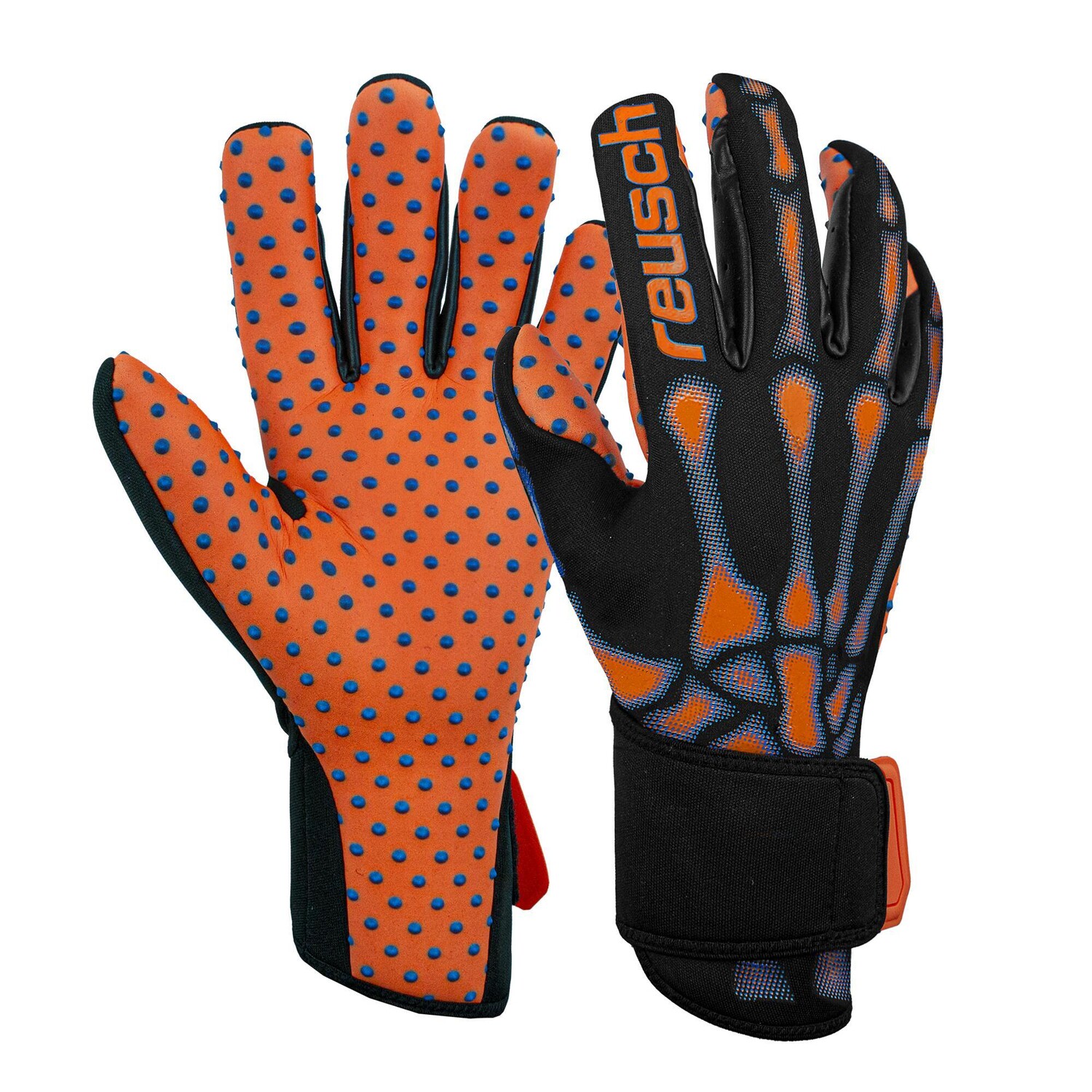 

Вратарские перчатки Reusch Pure Contact Gold X GluePrint, черный/золотой/черный