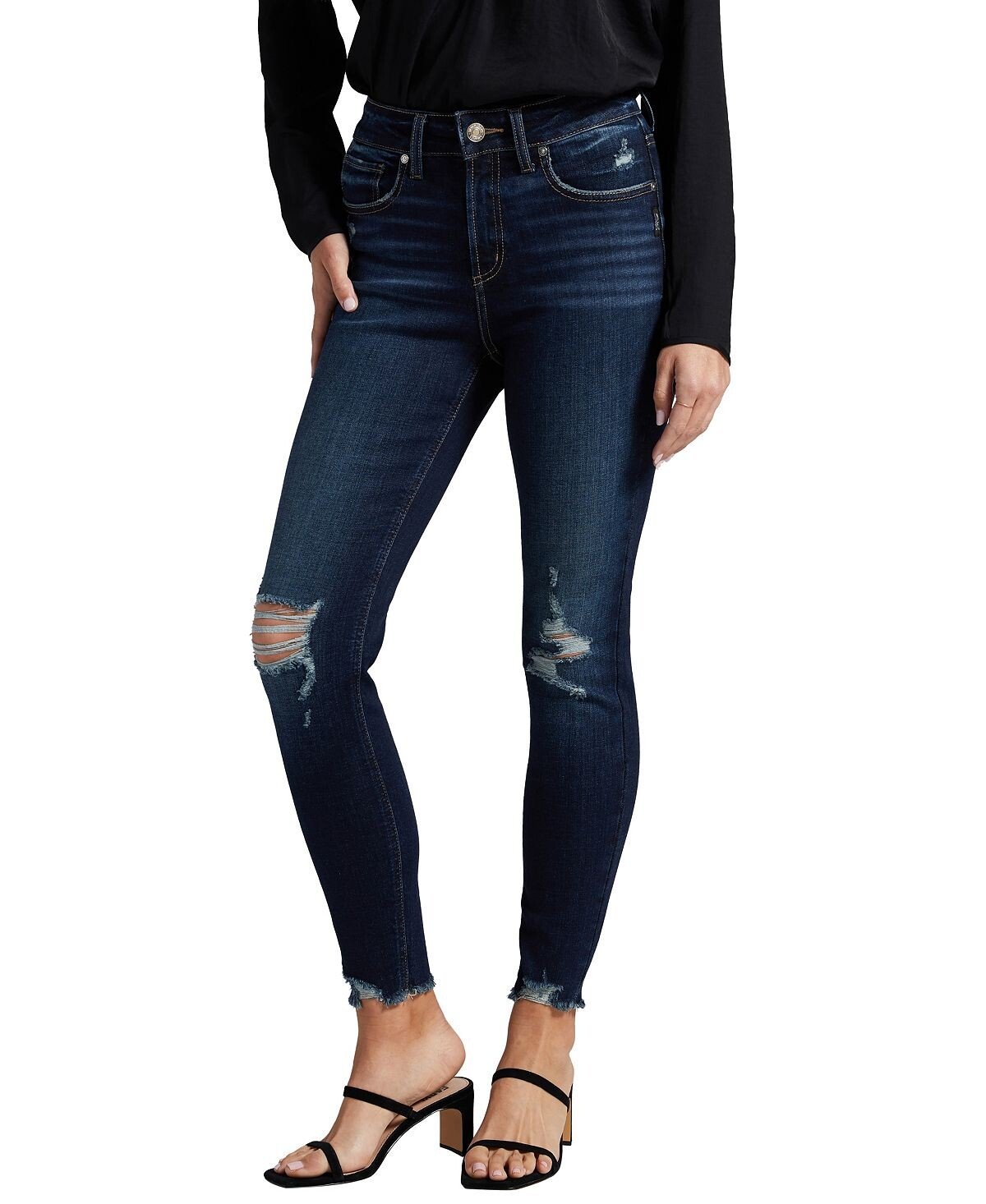 

Женские джинсы-скинни avery с высокой посадкой Silver Jeans Co.