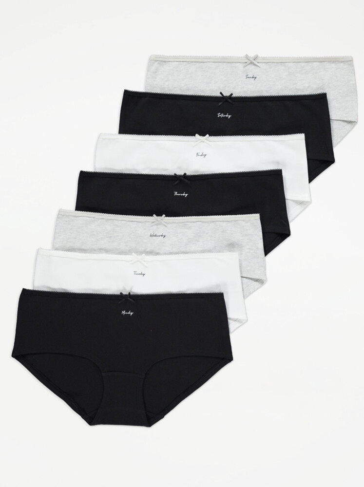 

Комплект из 7 коротких трусиков Weekday George.