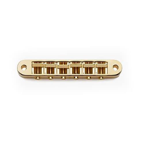 Бридж Allparts Nashville Style Tune-O-Matic Gold Nashville Style Tune-O-Matic Bridge roller guitar bridge locking tune o matic bridge tailpiece tail for lp electric guitar gold chrome black