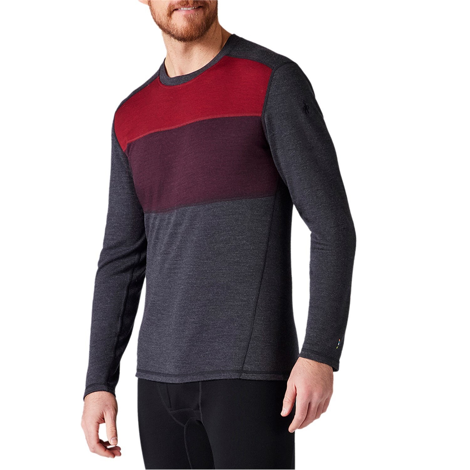 

Термобельё Smartwool Merino Base Layer, woodsmoke heather