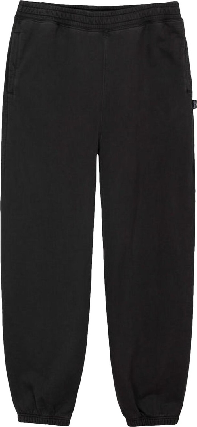 

Брюки Stussy Pigment Dyed Fleece Pant 'Black', черный