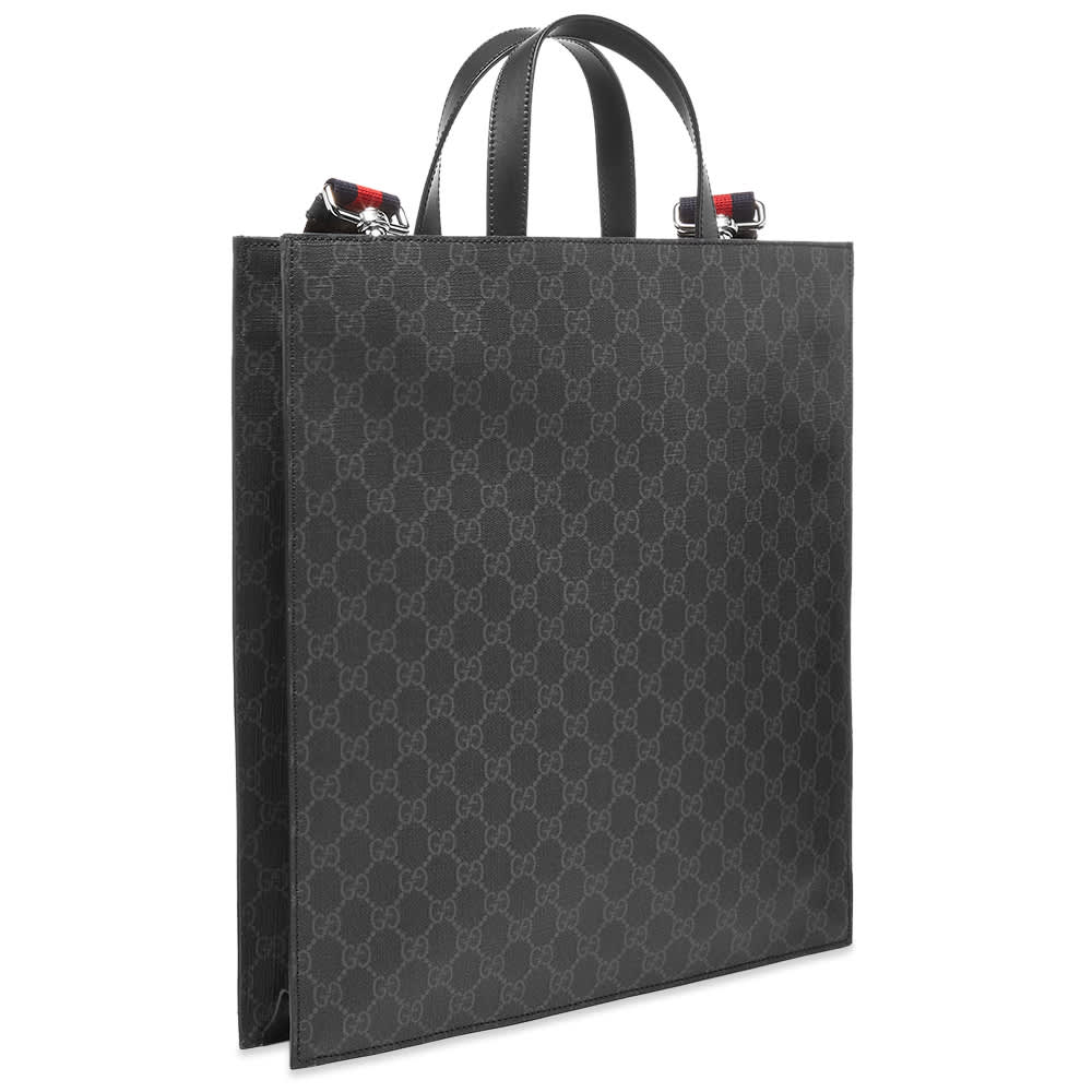 Gucci gg on sale supreme tote black