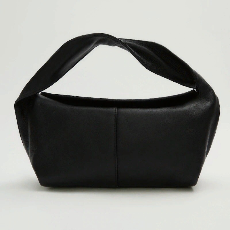 

Сумка Massimo Dutti Nappa Leather, черный