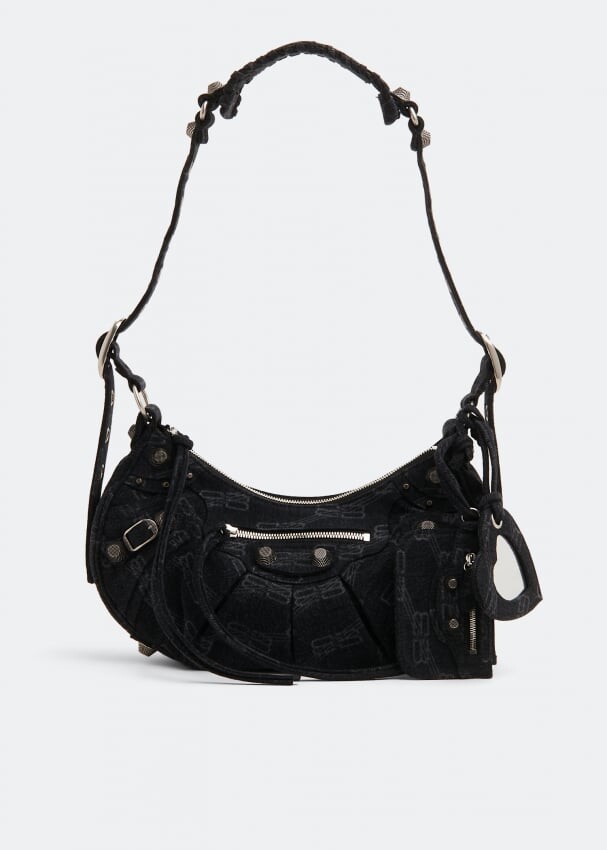 

Сумка BALENCIAGA Le Cagole S shoulder bag, черный