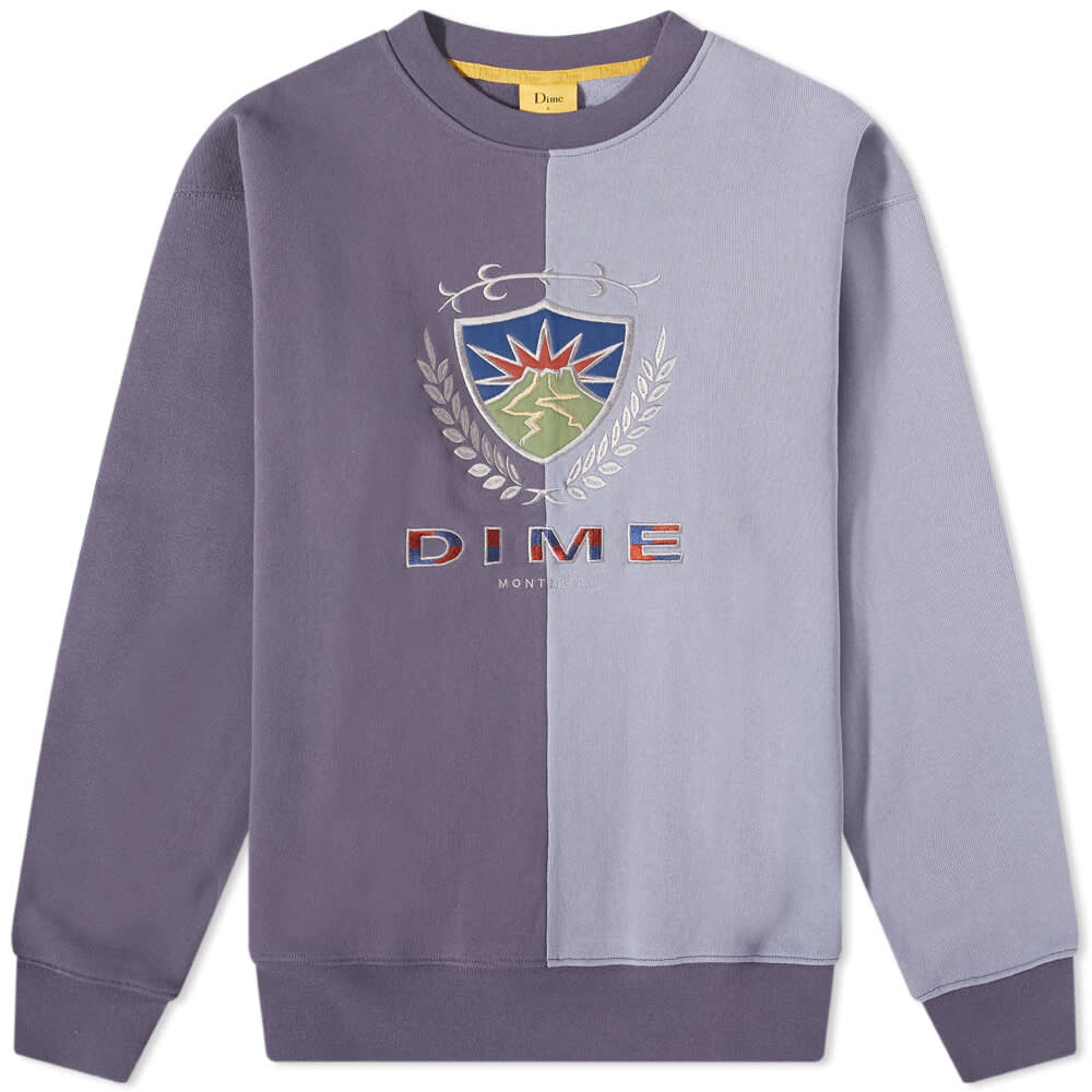

Толстовка Dime Split Crest Crew Sweat, Серый