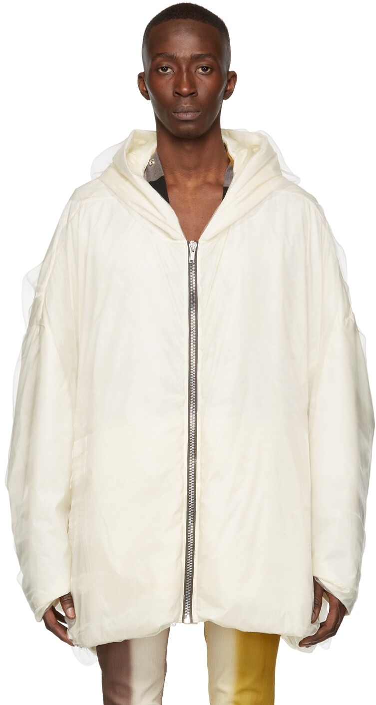 

Куртка Off-White из нейлона и полиэстера Rick Owens