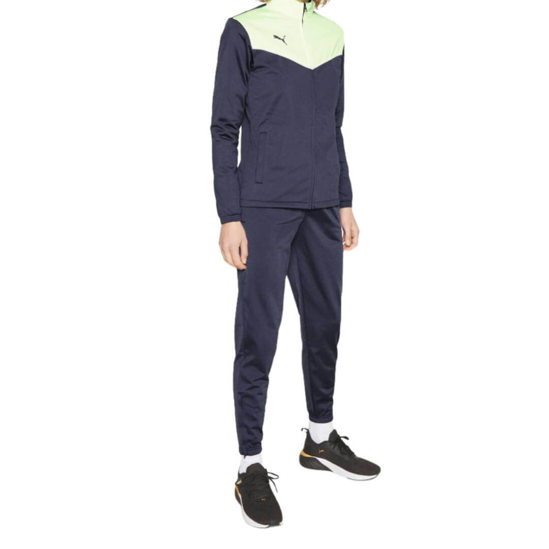 

Спортивный костюм Puma Individualrise, черный/зеленый