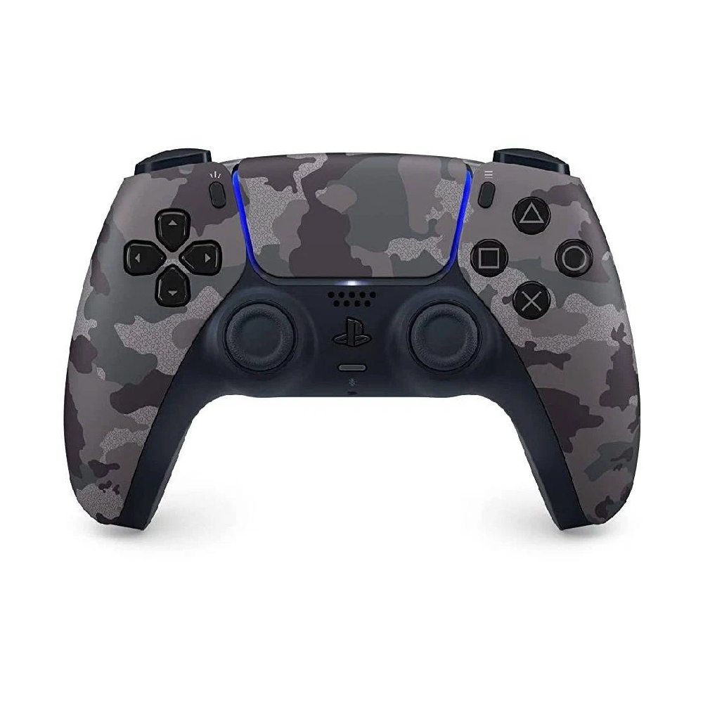 Беспроводной геймпад Sony PlayStation Dualsense, серый камуфляж геймпад sony dualsense grey camouflage серый камуфляж